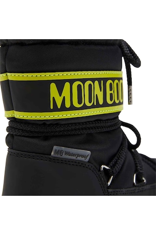 N001 Black Bot Kız Çocuk 80d3440020 Moon Boot Mb Jr Park Boot 28-35 Siyah
