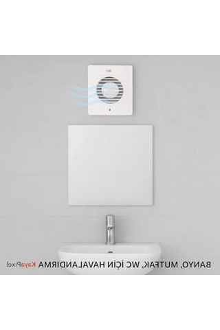 10 Cm Aspiratör Fan - 100 M³/h Debi İle Enerji Tasarruflu Açık Ahşap