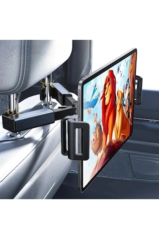 Hymark Araba Kafalık 12.9 İnç Araç Arka Koltuk Evrensel Tablet Ve