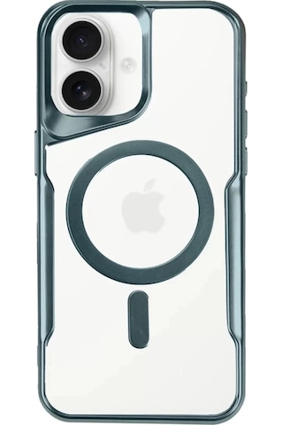 Newface  Apple  Uyumlu iPhone 16 Plus Kılıf Boyi Magsafe Silikon Kapak - Turkuaz