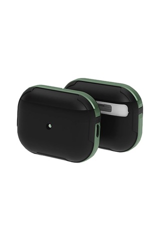 Movenchy Apple Airpods Uyumlu - 3 3.nesil Mo-a8 Armor Kılıf - Koyu Yeşil Belirtilmemiş