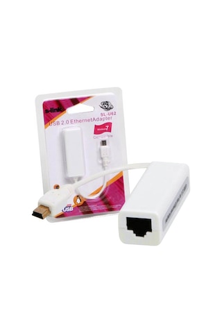 S-Link SL-U62 10/100 Mbps USB Ethernet Adaptörü