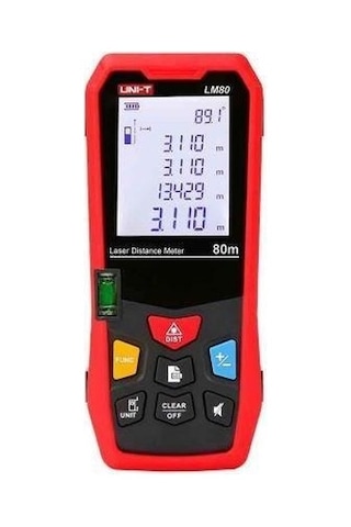 Uni-T LM80 80 Metre Lazer Metre Su Terazili