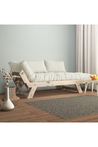 Adalar Masif Natural-kırık Beyaz Renk 2li Kanepe Cpt8129-210