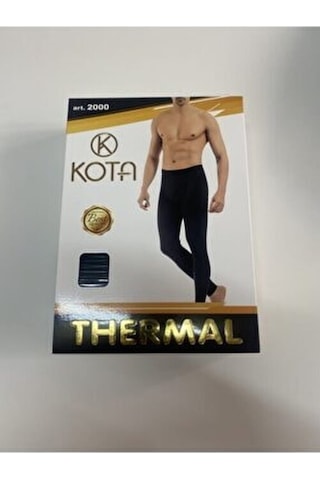 Kota 2002b Erkek Battal Termal Tayt Takım Siyah