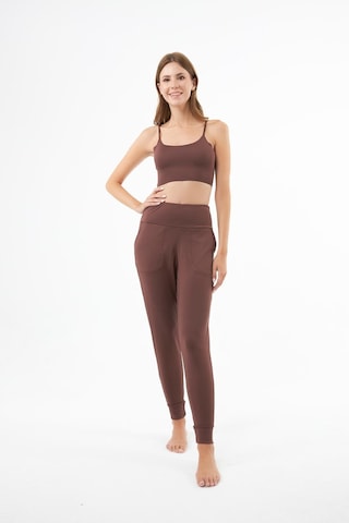 Cottonhill Ayarlanabilir İnce Askılı Lazer Kesim Crop Büstiyer 3'lü Paket-6 Renkli-11