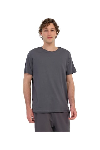 Lumberjack Mb Ct110 Pm C Nk T-sh 6fx Antrasit Erkek Kısa Kol T-shirt Gri