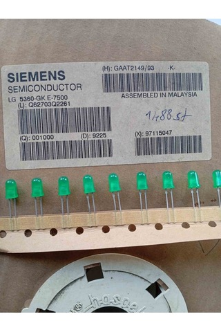 Lg5360-gke-7500 5mm Yeşil Led Opto 100 Adet