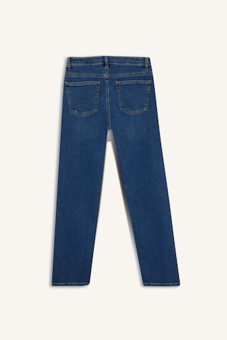 Defacto Comfort Straight Normal Bel Bilek Boy Jean Yıkamalı Pantolon F9726ax25wnnm34 Mavi-nm34