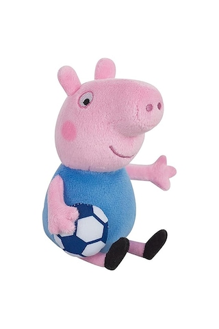 Peppa Pig Peluş Kostüm Futbolcu Peppa Çok Renkli