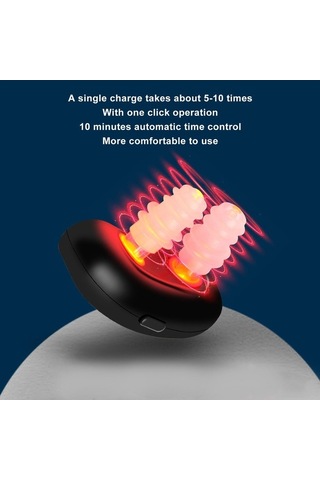 Wondernest Siyah Rotlicht Cihazı - Rinit Ve Alerjik Burun Tedavisi, Lichen Giderici Siyah