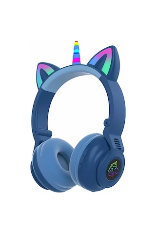 Polham Unicorn 94DB Kulak Pedli Bluetooth 5.3 Kulak Üstü Çocuk Kulaklığı