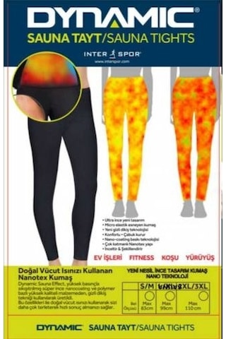 Dynamic Dynami̇c Marka Sauna Tayt Terleme Tayti Gi̇zli̇ Di̇ki̇ş Nanopoli̇mer Kumaş