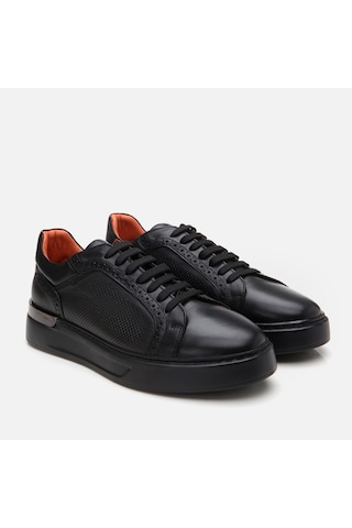 Hotiç Hakiki Deri Siyah Erkek Günlük Ayakkabı 02ayh297400a100 Siyah-black Çok Renkli