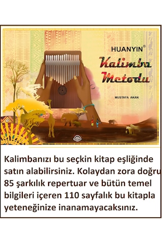 Ommuu 17 Tuşlu Kalimba Std17
