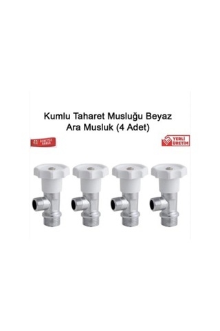Yonca Taharet Musluğu 4 Adet Lüx Çok Renkli