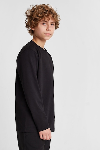 Lescon Çocuk Uzun Kol T-shirt 25s-3261-25n Siyah