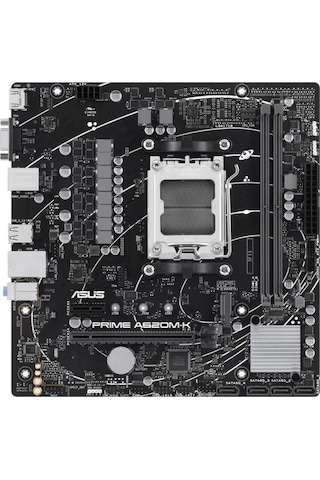Asus Prıme A620m-k Ddr5 Hdmı Pcıe 16x V4.0 Am5 Matx