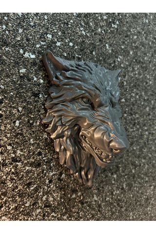 Öfkeli Kurt Duvar Dekorasyonu