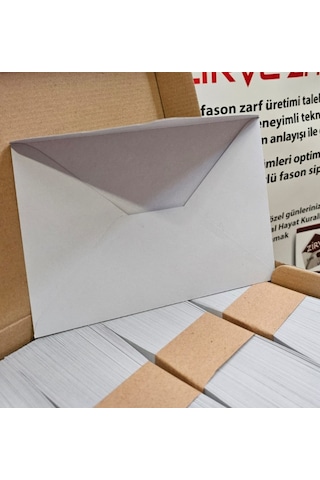 Renkli Zarf Gri Renk 13 X 18 100 Adet