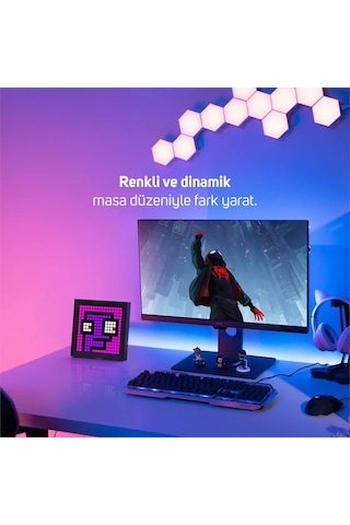 Divoom Ditoo Pro Mavi Bluetooth Hoparlör + Pixoo Led Ekran Seti