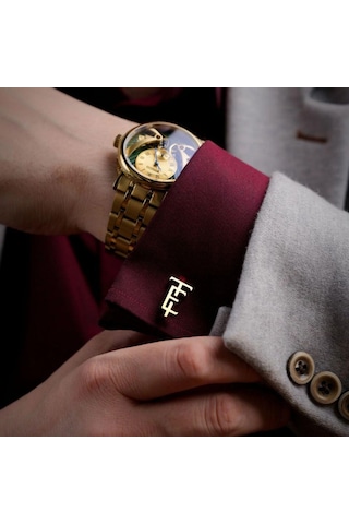 Earnshaw Es-008-c1 Kol Düğmesi Altın