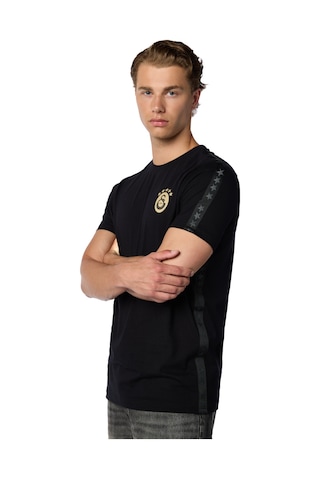 Gsstore Galatasaray 25 Detaylı T-shirt E251401 Siyah