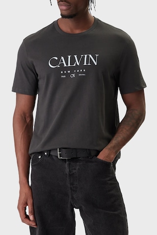 Calvin Klein Erkek T Shirt Lv04re807g 8mn Antrasit Antrasit