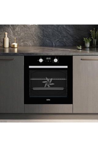 Carino 8403 0+3 Fonksiyon Dijital Siyah Power Turbo Ankastre Fırın