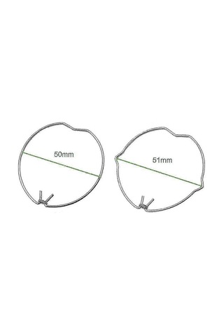 Led Halojen Gömme Ampul Tutucuları İçin 30'lu Paket Gu10 Mr16 50 Mm Tutma Klipsleri Diğer