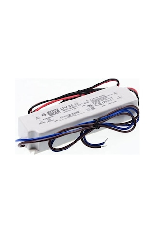 Meanwell Lpv-35-12 35w 12v 3a Sabit Voltaj Led Driver İp67