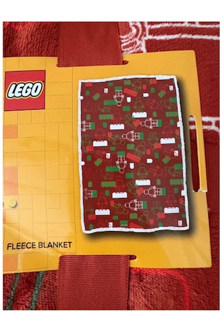 Lego 5008992 Sherpa-backed Throw Battaniye Çok Renkli