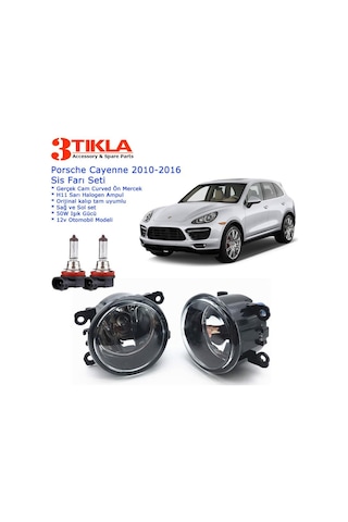 Porsche Cayenne 2015 Sis Farı Set Oem: 8200074008