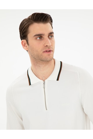 Pierre Cardin Erkek Ekru Kazak /triko 50296452-vr019 Ekru