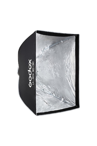Godox - Ul-90 90x90cm Kolay Kurulum Softbox Siyah