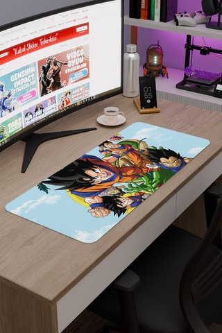 Dragon Ball Anime V1 - 70x30 Xl Gaming Kauçuk Kaymaz Taban Mouse Pad Fare Altlığı