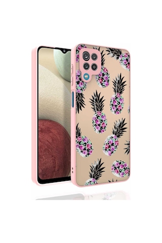 Zore Galaxy Uyumlu M33 Kılıf Desenli Kamera Korumalı Parlak Nora Kapak - No1 No1