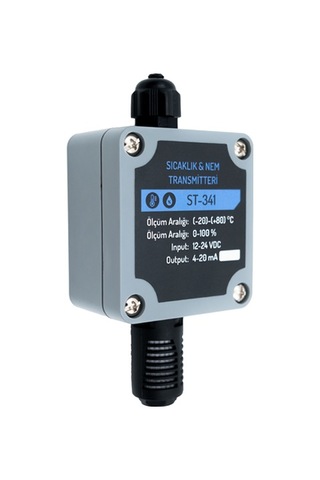 St-341 Analog Sıcaklık Ve Nem Transmitteri 4-20 Ma Çıkışlı