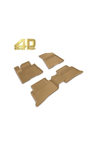 Sahler Nissan X-trail 2014+ Sahler Oto Bej Renk 4.5d Araca Özel Paspas Seti