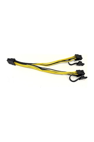 PCI-e 8 Pin Erkek - Çift 8 Pin (6+2) Erkek Modüler Güç Kaynağı Ka