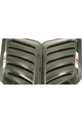 Audi Rs Logo Ön Kaput Glossy Black Air Flow Rüzgarlık