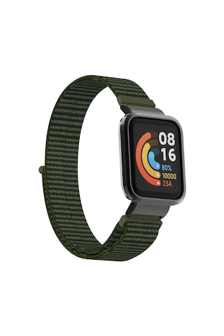 Xiaomi Redmi Watch Mi Watch Lite Uyumlu Krd-61 Hasır Nrtk Kordon-no8