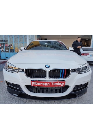 Bmw F30 Ön Tampon Lip - M Teknik(fiberglas)-fibersan Tuning