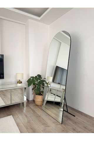 Effe Çerçevesiz Model 180x70 Cm Oval Ayaklı Boy Aynası Ayna