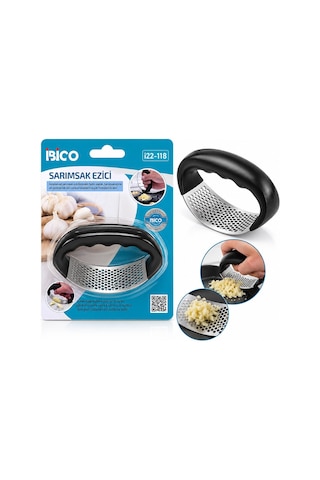 İbico İ22-118 A Garlıc Press Sarımsak Ezici Metal Zırh Modeli Plastik Tutacak Saplı- 12'li Paket Diğer