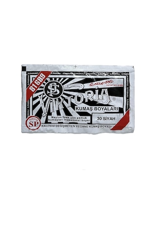 Siyah Kumaş Boyası Viktoria 10gr 2adet Siyah