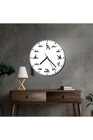 Kamasutra Duvar Cam Saati