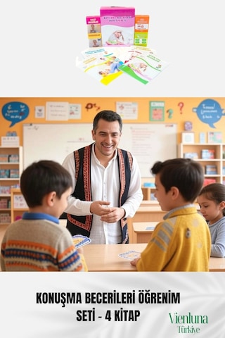 Özel Çocuk Rehabilitasyon Kişisel Tepki Verdirici Konuşma Becerisi Geliştirici Eğitim Öğretim Seti