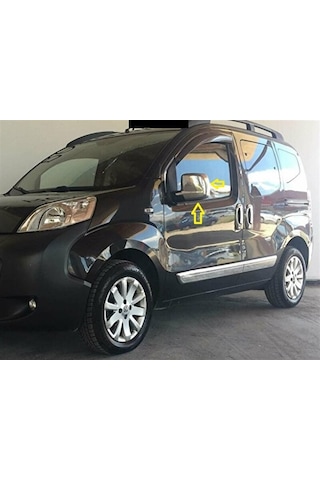 Markadan Peugeot Bipper Krom Ayna Kapağı 2008 Sonrası 2 Parça Abs