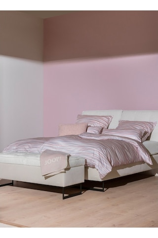 Joop Vıvıd Mako Saten Yatak Çarşafı Takımı, %100 Pamuk, 135x200 + 80x80, Fermuarlı, Almanya Üretimi Çarsaf Pembe